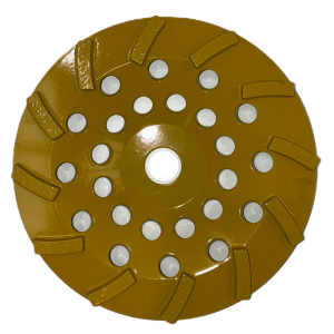 180mm 30/40# 12 Seg LOW PROFILE Cup Wheel