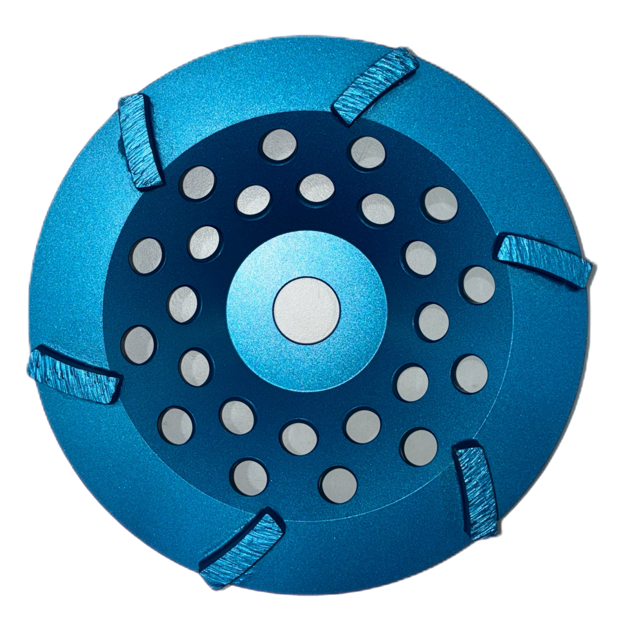 180mm 16/20# 6 Seg Spiral Cup Wheel