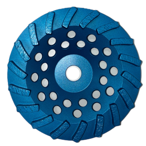 180mm 16/20# 18 Seg Spiral Cup Wheel