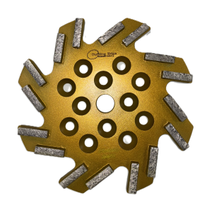 16 SEG 16# or 30/40# Soft Bond Ninja Grinding Disc