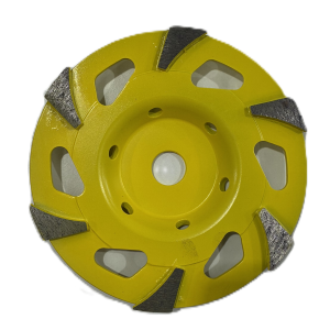 150mm 60/80# 6 Seg Diamond Cup Wheel